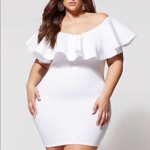 FTF Bentley Ruffle Bodycon Dress